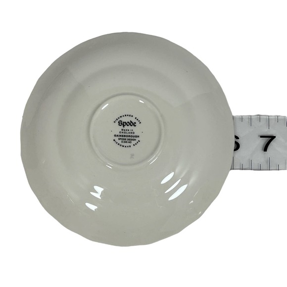 Spode Porcelain Style Gainsborough (Marlborough) Saucer S245AO Floral Vtg - Picture 3 of 4